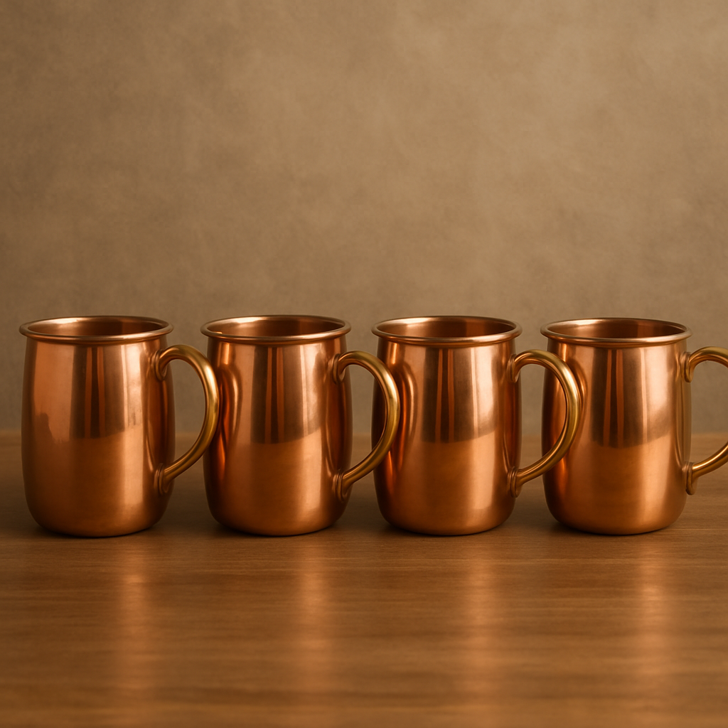 100 Copper Mugs: Stylish Pure 