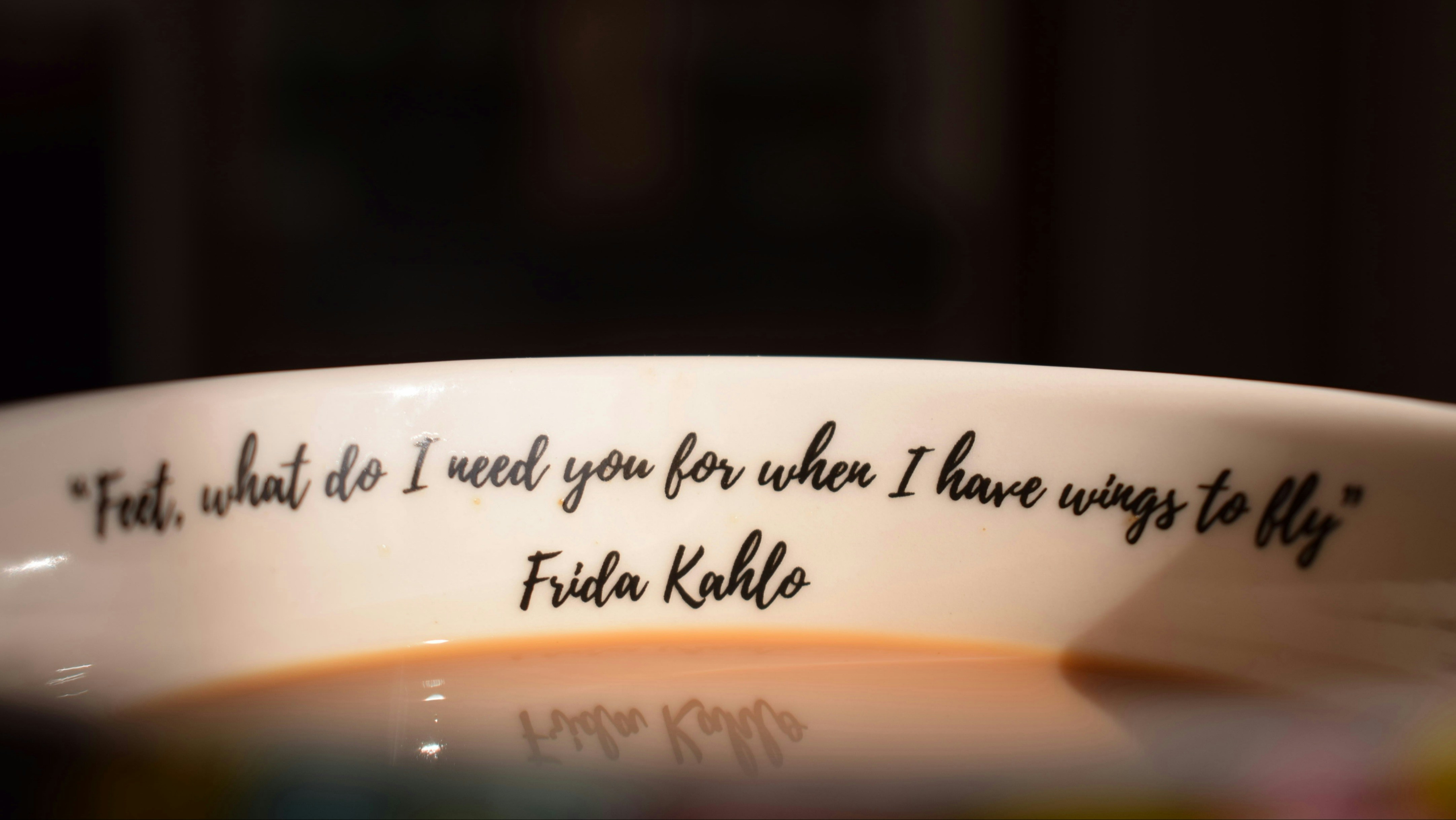 Boost Engagement with Customized Coffee Cups(pic7) Close-up of a personalized mug with a heartwarming welcome message.