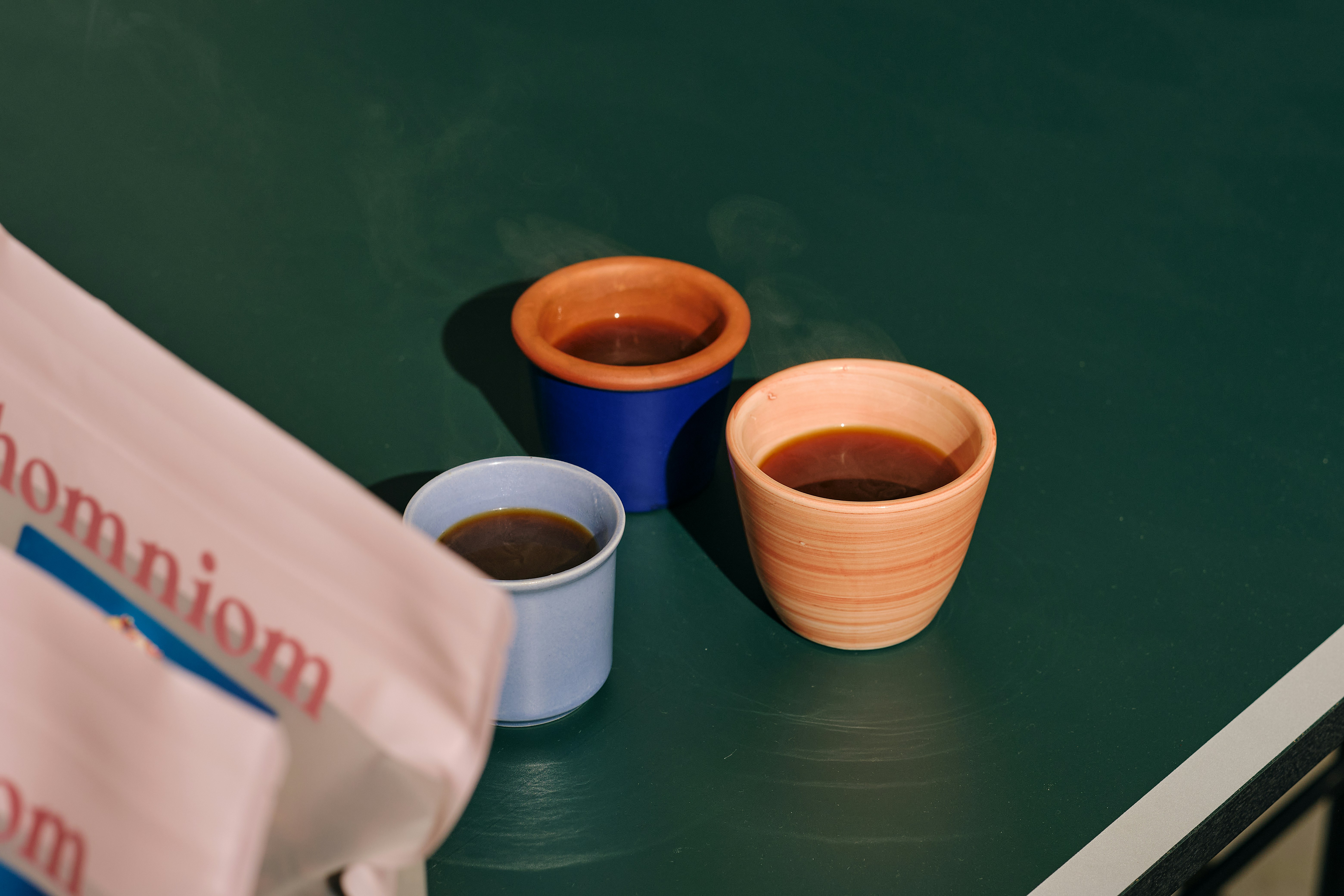 Boost Engagement with Customized Coffee Cups(pic10) Design process of custom coffee cups with sketches and color samples.